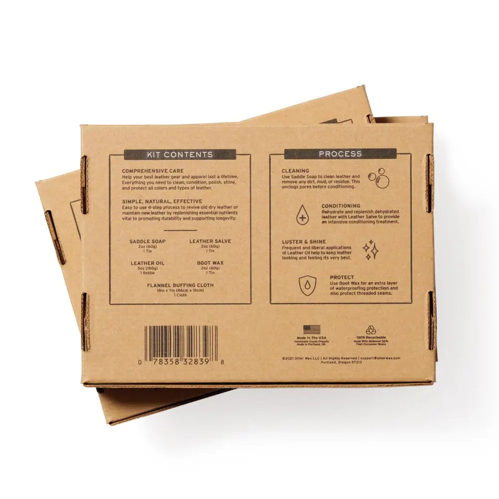 Bearfoot - Leather Care Kit - Shoe Care