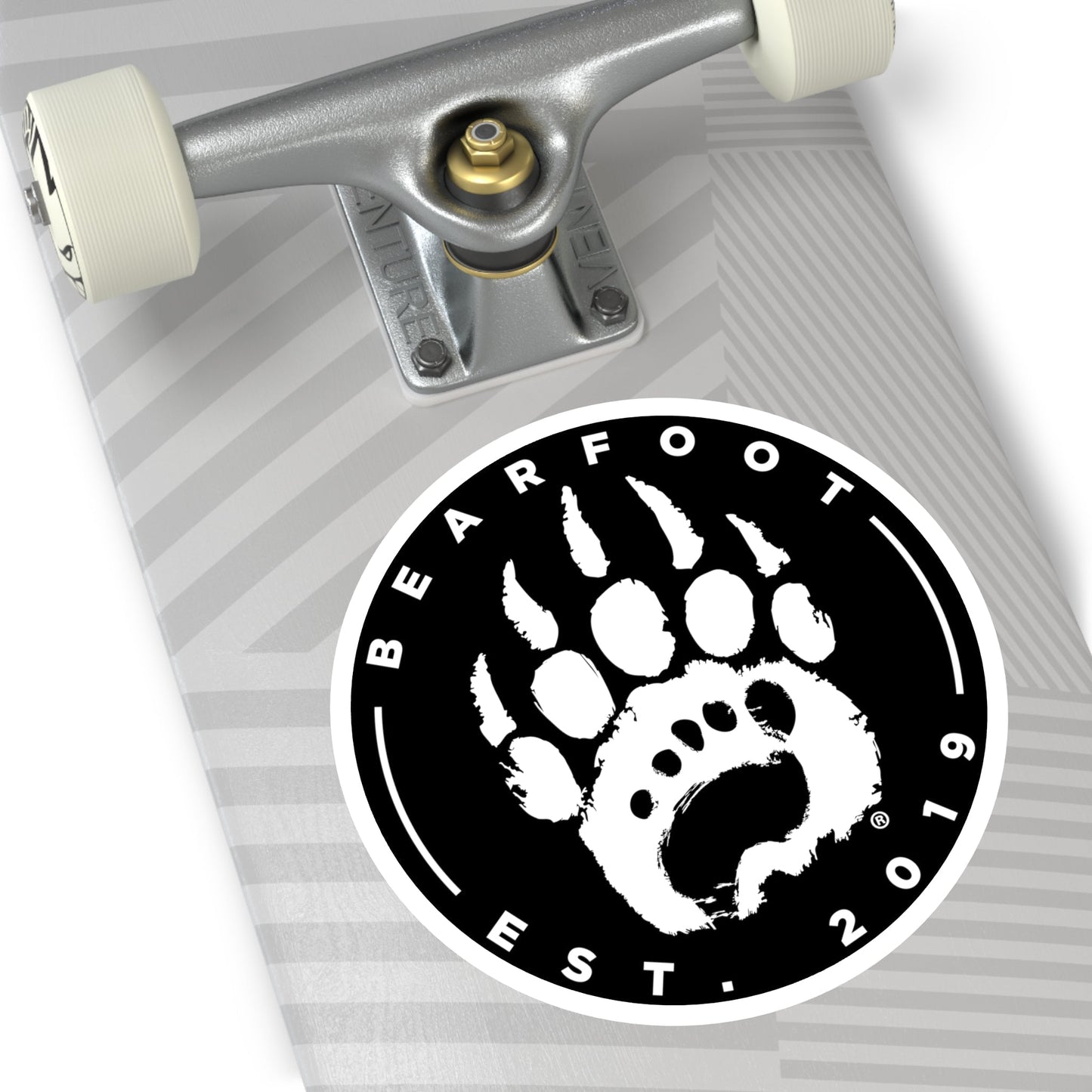 Round Stickers - Bearfoot