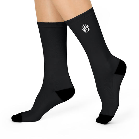 Basic Crew Socks - Black - Bearfoot