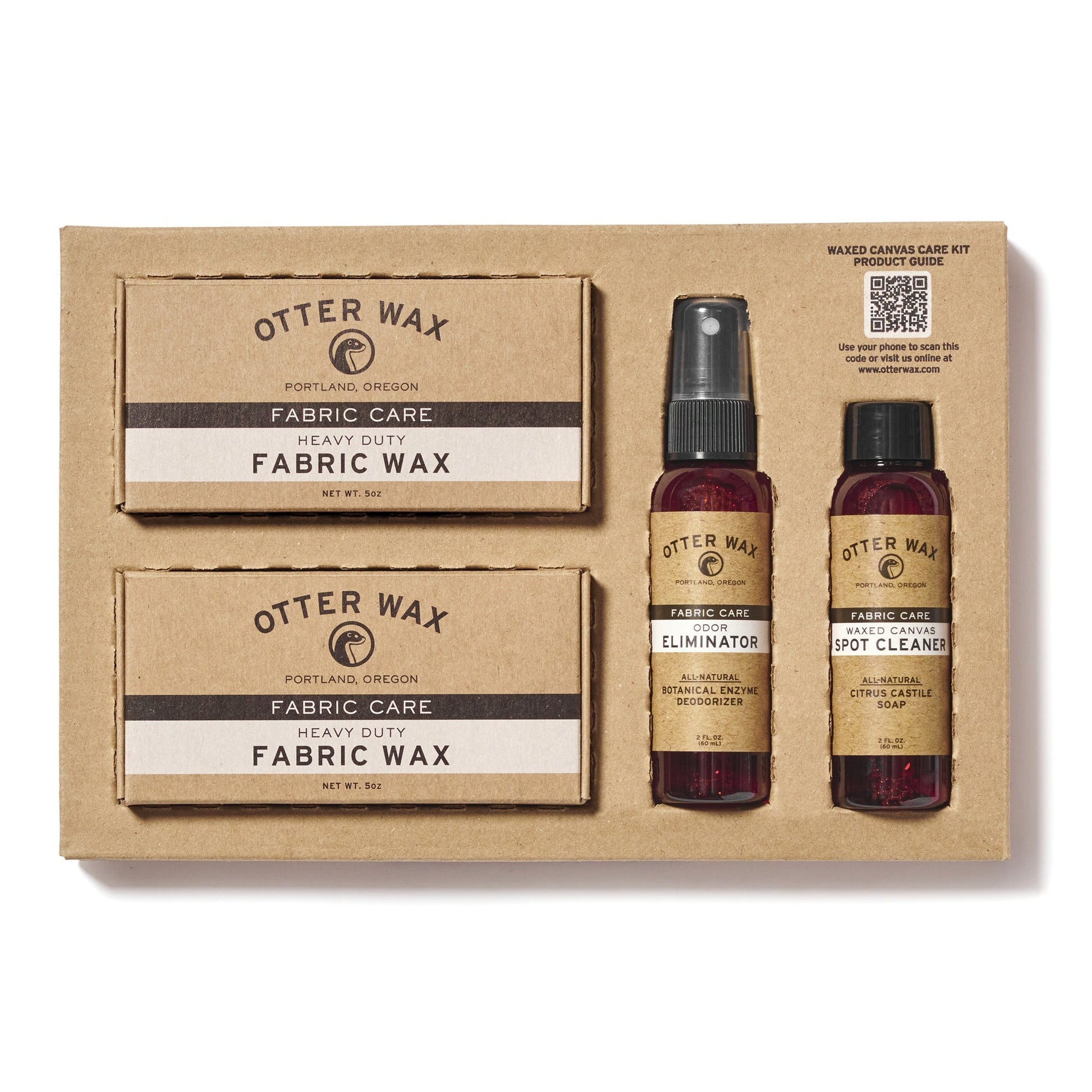 Waxed Canvas Care Kit - Bearfoot