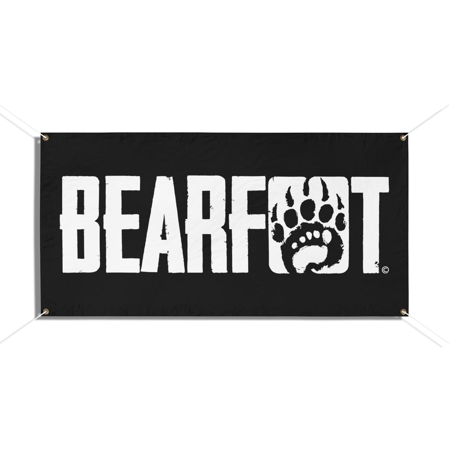 Bearfoot - Vinyl Banner - Home Decor